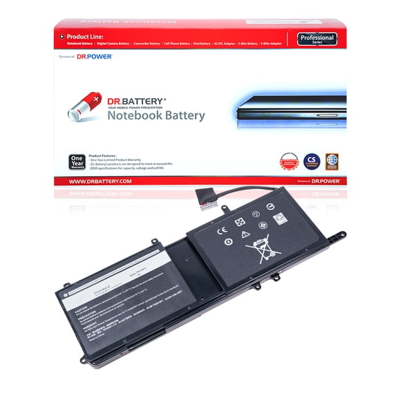 DR. BATTERY - Replacement for Dell Alienware 15 17 ALW17C-D3749B / 17 ALW17C-D3749PB / 17 ALW17C-D3749PS / 17 ALW17C-D3749US / 17 ALW17C-D3758S / 0MG2YH / 44T2R / 9NJM1 / HF250