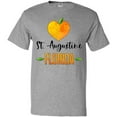 thumbnail image 3 of Inktastic St. Augustine Florida Orange in Heart T-Shirt, 3 of 5