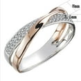 thumbnail image 2 of Sonducket Anillo en forma de X para los dedos, suministros para mujer, diseño Simple, superficie lisa multiusos, artesanía, regalo de cumpleaños, Ropa, zapatos y accesorios Miscelánea Tipo 13, 2 of 6