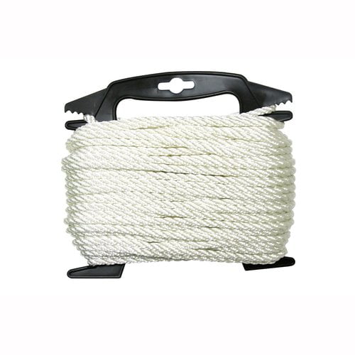 Lehigh DNR46 1//8-Inch by 600-Feet Nylon Diamond Braid Rope White Crawford-Lehigh Group