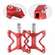 thumbnail image 4 of De aleación de aluminio plegable de de bicicleta carretera Pedal rojo Sunnimix Pedal de bicicleta ligero, 4 of 7