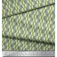 thumbnail image 3 of Soimoi Poly Georgette Fabric Geometric Abstract Decor Fabric Printed Yard 52 Inch Wide, 3 of 3