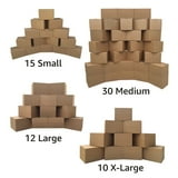 UBMOVE 6 Room Economy Kit 67 Moving Boxes Plus Moving Supplies ...