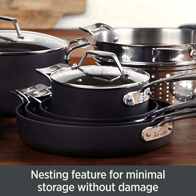 All-Clad Essentials Nonstick Cookware (12 Inch Fry Pan)