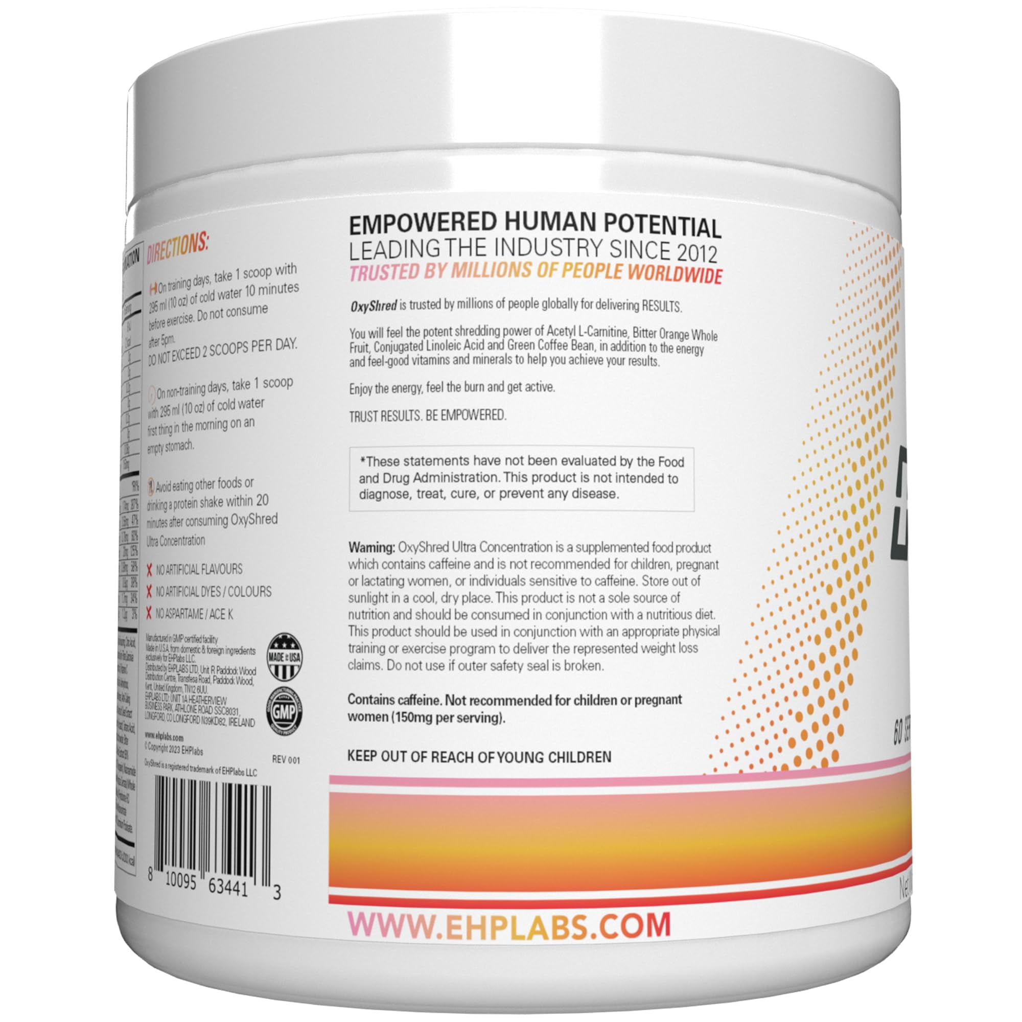 does oxyshred have l carnitine in it An Educated Supplement Routine >>> Have you heard of Acetyl-L-Carnitine?  This one amino acid is what makes @oxyshred so SPECIAL✨ #gymmotivation  #gymadvice #healthylifestyle #supplementation #oxyshred main image 1