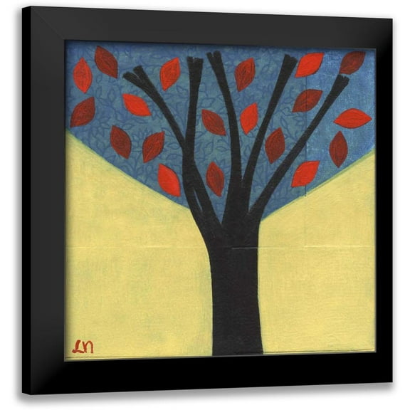 Nugent, Laura 12x12 Black Modern Framed Museum Art Print Titled - Tree-122