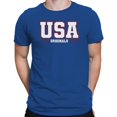 thumbnail image 2 of Smartprints USA Originals Classic Men's T-Shirt Royal Blue, Cotton, L, 2 of 4