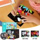 thumbnail image 1 of Juego de juguetes de papel de dibujo mágico, regalos de cumpleaños para niños, juguete educativo colorido, tablero de dibujo de pintura mágica para niños, pegatina mágica Wmkox8yii shdjk5556, 1 of 1
