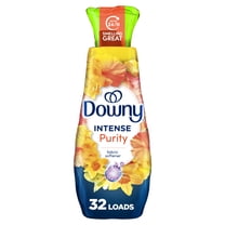 Downy Intense Liquid Fabric Softener and Conditioner, Purity Scent, 24 fl oz, 32 Loads