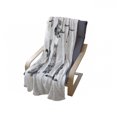 thumbnail image 4 of Cat Soft Flannel Fleece Throw Blanket, Collage of a Inquisitive Striped Shorthair Furry Playful Pussy Posing Art Print, Cozy Plush for Indoor and Outdoor Use, 50" x 60", Grey White, by Ambesonne, 4 of 6