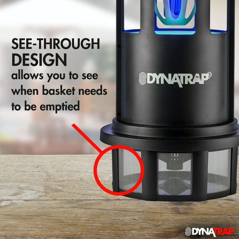 Dynatrap ¾ Acre Mosquito and Insect Trap with AtraktaGlo Light