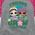 thumbnail image 3 of LOL Surprise! Dolls - Friends Grow Together - Toddler & Youth Girls Raglan Graphic T-Shirt, 3 of 5