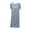 Light Blue, variant on HomeGardon Nightgowns for Women,Women's Sleepwear,Women's V Neck Solid Color with Chest Cushion Loose and Comfortable Plus Size Home Skirt,M-XXL