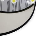 thumbnail image 2 of GZHJMY Daisy Honeybee Anti Fatigue Round Area Rug, Bee Non Slip Absorbent Comfort Round Rug Floor Carpet Yoga Mat for Entryway Living Room Bedroom Sofa Home Decor (3' in Diameter), 2 of 7
