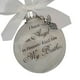 thumbnail image 3 of Bola de decoración Colgante de pluma de plástico Colgante de árbol de Navidad de bola de adorno conmemorativo, Brother Sweethay HA003103-07, 3 of 6