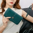 thumbnail image 3 of Stylago Wallet for Women Leather Credit Card Holder RFID Blocking Wristlet Wallets Ladies Large Capacity ID Window Purse Green, 3 of 7