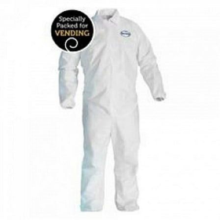 Kimberly-Clark Kleenguard A40 Zipper Coverall - Xp, Elastic Wrist, Box of 25 - Model 44314