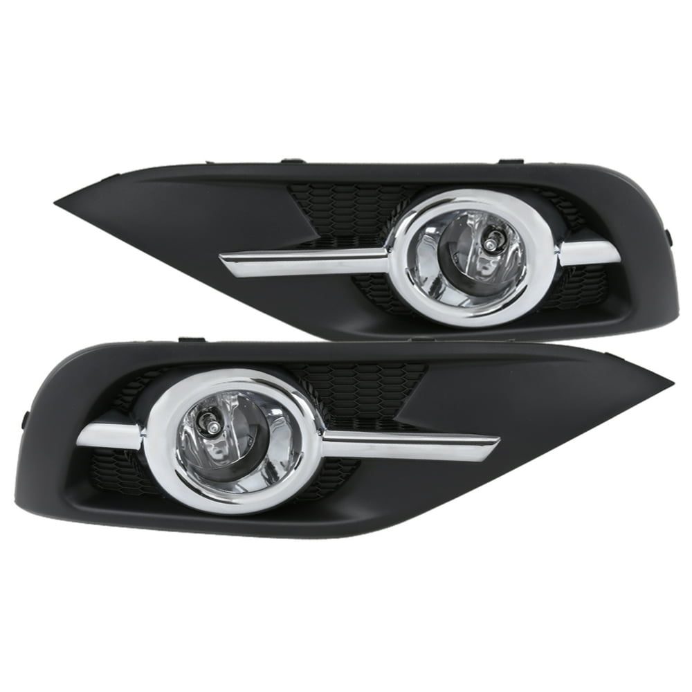 SpecD Tuning Clear Lens Fog Lights + H11 Bulbs + Switch + Wiring