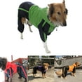 thumbnail image 1 of SPRING PARK Pet Apparel Dog Clothing Clothes Rain Snow Coats Waterproof Raincoats 4 Four Legs Raincoat for Small Medium Large Big Size Dogs Adorable Hoodie Costumes for Outdoor, 1 of 7