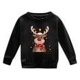 thumbnail image 4 of PMVFHDE Liquidation Chandail à Capuchon Grande Taille pour Enfants Automne et Hiver à Manches Longues de Noël Imprimé Col Rond Chandail à Capuchon pour Garçons et Filles Manteau à Capuchon Chaud Plus Chandail à Capuchon Grande Taille,Noir,6-7 Ans, 4 of 4