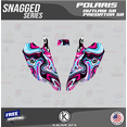 thumbnail image 2 of Kalair GFX Graphics Kit for Polaris ATV PREDATOR50 (2004-2007), and OUTLAW50 (2008-2019) Snagged Series, 2 of 4