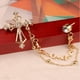 thumbnail image 4 of Vinatge Gold Crystal Broche Pin de Solapa Cadena de Accesorios para Hombre, 4 of 9