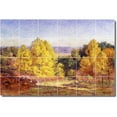 thumbnail image 1 of Ceramic Tile Mural-Theodore Steele Landscapes Painting 428. 72" w x 48" h using (24) 12 x 12 ceramic tiles, 1 of 3