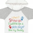 thumbnail image 4 of Inktastic Piano Player Like Daddy Boys or Girls Baby Bodysuit, 4 of 5