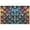Water Droplets on Dragon Scales, variant on Haosy 2 Panels Rod Pocket Tier Curtains 27 x 24 Light Filtering Privacy Semi Sheer for Kitchen Bathroom, Violet Floral Stained Glass