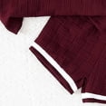 thumbnail image 7 of WUANDIXFA Toddler Baby Boys Clothes Summer Outfits Polo Shirt Shorts Set 2Pcs Boys Clothing Sets 12 Month-5T (Wine, 9-12 Months), 7 of 7