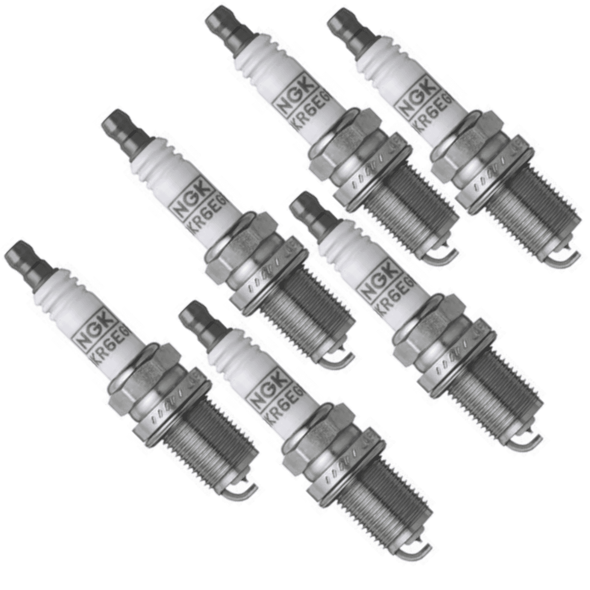 Set of 6 NGK "PLATINUM" Spark Plugs for 2005-2016 Nissan Frontier 4.0L V6 