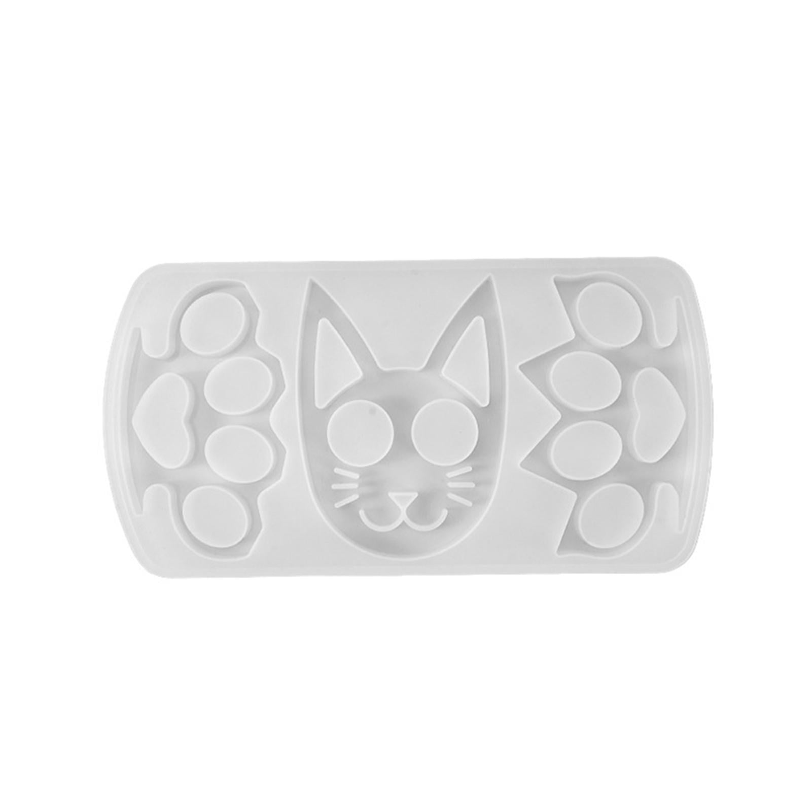 Black Power Fist Hand DIY Resin Art Craft Keychain Keyring Jewelry Silicone Mold