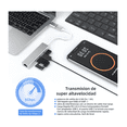 thumbnail image 4 of Adaptador USB C a Ethernet RJ45 LAN Plug & Play para Macbook Pro Malubero Gris, 4 of 5