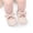 Beige, variant on Baby Girls Pre Walker Shoes Bow Decor Breathable Soft Rubber Non Slip Sole Lightweight Infant Toddler First Step Casual Shoes White 5.5(13)