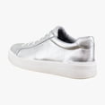 thumbnail image 3 of Vionic Colbie Women's Fashion Sneakers Silver Leather Size 9.5 W, 3 of 8