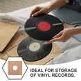thumbnail image 5 of KAKOWELY paper album covers 5pcs 12 Inch Vinyl Record Storage Sleeves with Center Film Kraft Paper Protective Jackets Record Protection Bag for LP Records, 5 of 5