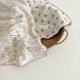 thumbnail image 4 of Manta para la siesta de bebé de gasa de cuatro capas con diseño floral pequeño de algodón puro de clase A retro para recién nacidos, 4 of 4