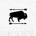 thumbnail image 4 of Inktastic Buffalo Cute Animal Western Girls Toddler Dress, 4 of 5
