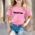 thumbnail image 2 of Shirts for Girls Child Fashion City Theme Printed T Shirt Casual Comfortable Outwear Tops Size 6-7 Y, 2 of 4
