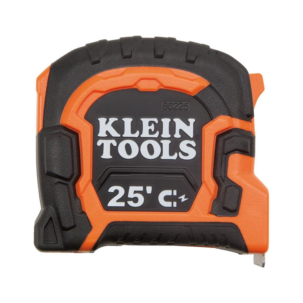 Klein Tools 86225 Double Hook Magnetic Tape Measure, 25-Foot