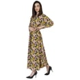 thumbnail image 2 of Moomaya Printed MaxiDress KaftanFor Women Nightgown Bikini Cover Up Plus Size Caftan, 2 of 6