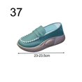 thumbnail image 1 of facefd Chaussures Décontractées pour Femmes Confortables à Enfiler Douces pour Intérieur Extérieur Marche Vert 37, 1 of 9