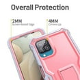 thumbnail image 3 of FITO For Samsung Galaxy A12 Case, Phone Case with Screen Protector and Kickstand (Pink), 3 of 6