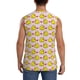 thumbnail image 4 of Fotbe Ducks And Pink Heart Men's Camiseta sin Mangas Estampada para Hombres, Playera Casual para Gimnasio, Entrenamiento, Playa-3X-Large, 4 of 7
