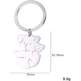 thumbnail image 2 of Llaveros con colgante de oso koala de acero inoxidable para mamá y niño koala, diseño hueco, llaveros con dijes de animales encantadores para mujeres, hombres y adolescentes, 2 of 5