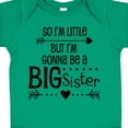 thumbnail image 4 of Inktastic So I'm Little, but I'm Gonna Be a Big Sister Girls Baby Bodysuit, 4 of 5