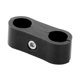 thumbnail image 1 of Abrazadera separadora de manguera de de 2 orificios para coche adaptador de abrazaderas de montaje de línea de de aceite AN4 An4 negro Sharpla Separador de manguera, 1 of 5