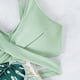 thumbnail image 2 of Traje de Baño de Bikini de Mujer Impreso Hueco Encaje Hasta Bikini Sexy, Traje de Baño sin Espalda para la Piscina Y el Mar, 2 of 9
