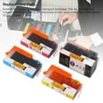 thumbnail image 4 of 4 Color Ink Cartridge, Black Cyan Yellow Magenta Ink Cartridge Set Replacement Parts Wide Compatibility  for 8010 8012 8013 8014 8015 8017, 4 of 7