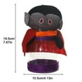 thumbnail image 6 of Opvise Halloween Candy Jar Lightweight Portable Transparent Spooky Trick or Treat Candy Holder Black, 6 of 8